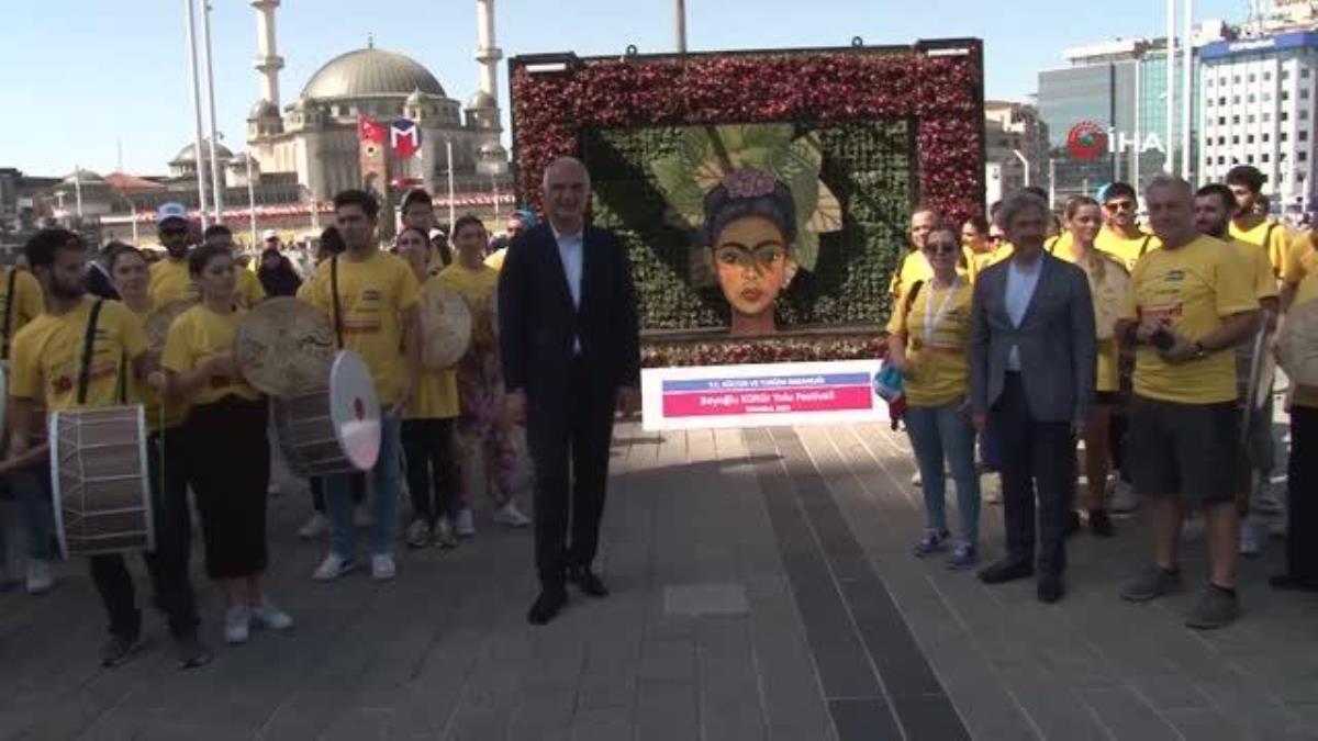 Beyoğlu Kültür Yolu Festivali Bakan Mehmet Nuri Ersoy’un katılımı ile başladı