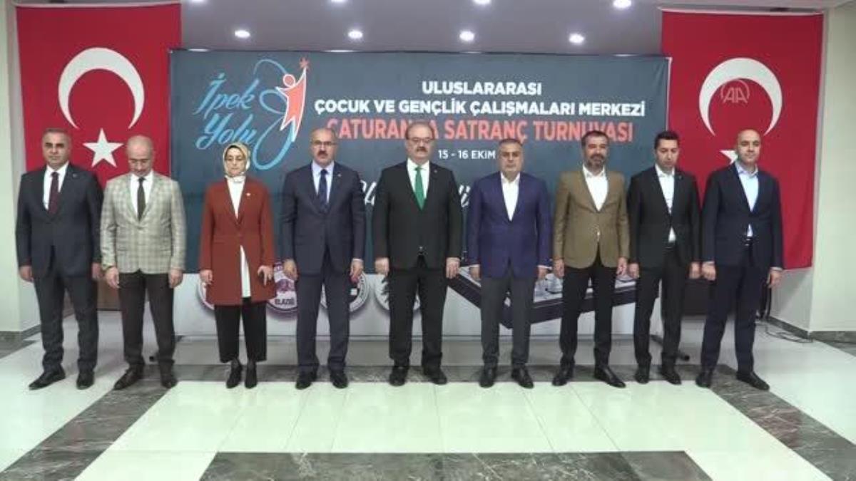 Elazığ haberleri! Elazığ’da düzenlenen İpek Yolu Çaturanga Satranç Turnuvası başladı