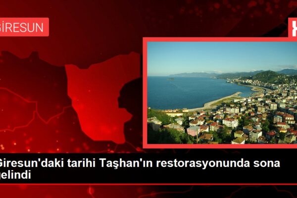 Giresun kültür sanat: Giresun’daki tarihi Taşhan’ın restorasyonunda sona gelindi