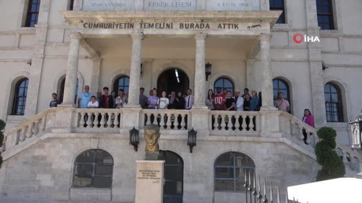 Sivas haberi: Yabancı uyruklu öğrencilere Sivas’ın tarihini ve turistlik mekanları tanıtıldı