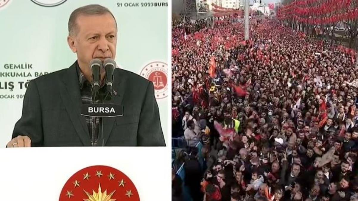 Cumhurbaşkanı Erdoğan, “Seçimin sinyalini vereceğiz” dediği ilde konuştu! İşte alanda toplanan kişi sayısı