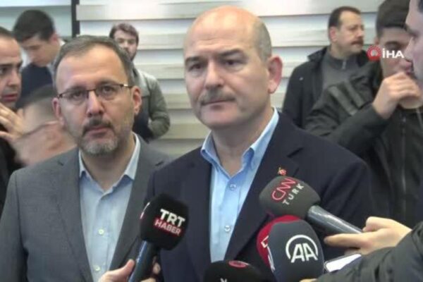 Bakan Soylu: “Sabah saat 04.17 civarında 7.4 büyüklüğünde Kahramanmaraş merkezli bir deprem oldu”