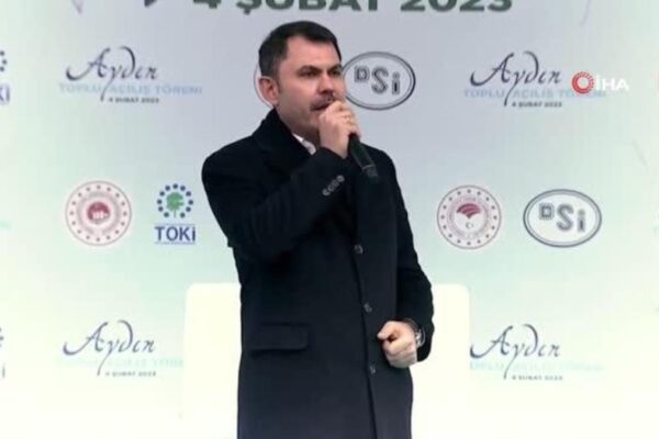 Çevre, Şehircilik ve İklim Değişikliği Bakanı Murat Kurum: “Aydınımızda bugüne kadar dar gelirli 1668 ailemizi yeni sıcak yuvalarına kavuşturduk”