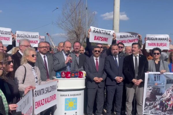 İyi Parti’den Bursa Büyükşehir Belediyesi’ne Çağrı: “Felaketlerden Ders Alın ve Tabakhaneler Bölgesindeki İnşaatları Derhal Durdurun”